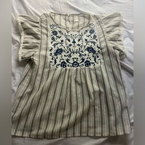 Embroidered blouse